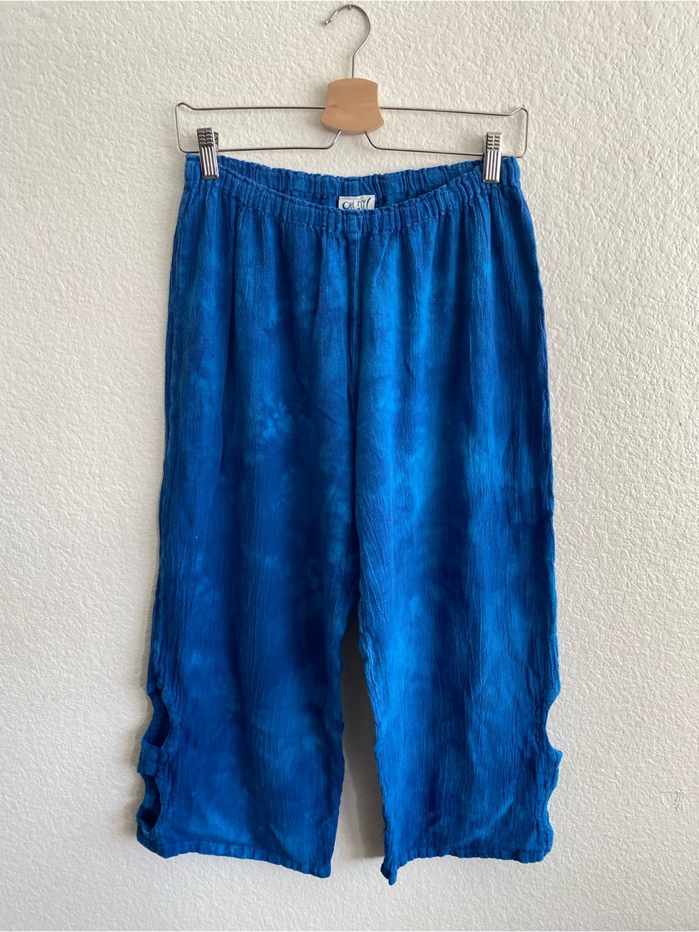 Oh My Gauze! Blue Tie-Dye Pants